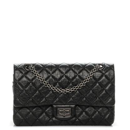 Chanel Aged Calfskin Quilted 2.55 Reissue 225 Flap Black 1 of 7