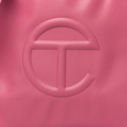 Telfar Vegan Leather Medium Shopping Bag Corned Beef 8 of 10