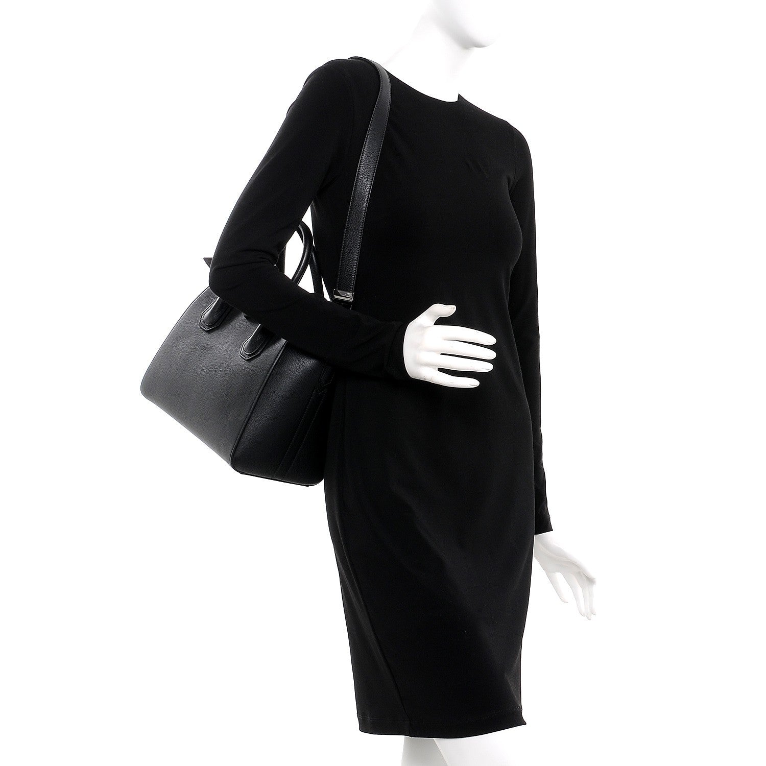 Givenchy Sugar Goatskin Small Antigona Black 2 of 7