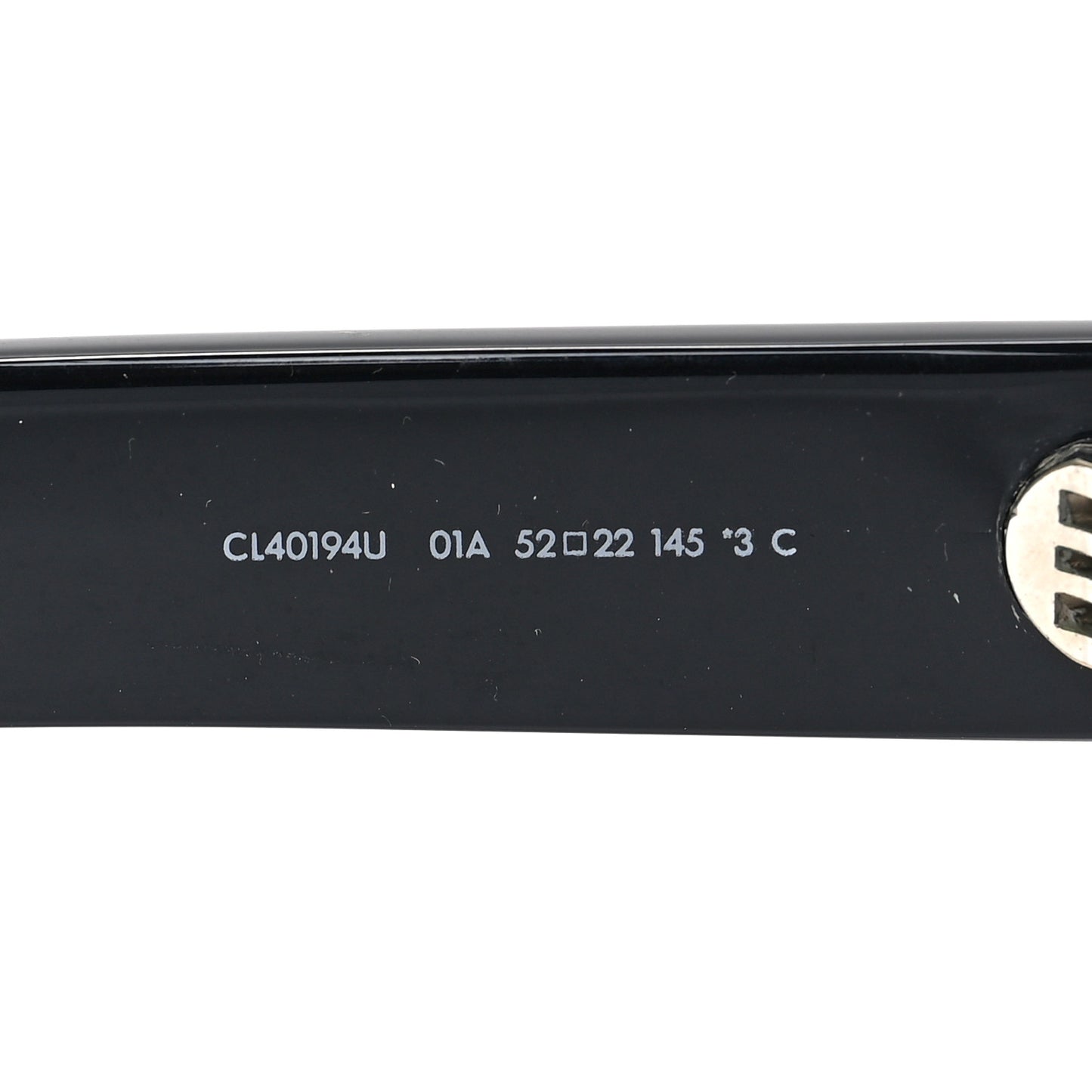 Acetate Triomphe 01 Sunglasses CL 40194U Black
