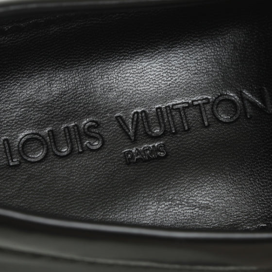 Damier Santiago Mens Loafers 10 Black