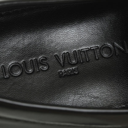 Louis Vuitton Damier Santiago Mens Loafers 10 Black 6 of 10