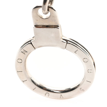 Louis Vuitton Metal Mens XL Key Chain Silver 4 of 4