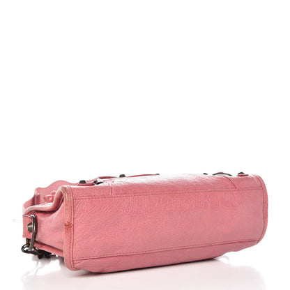 Balenciaga Agneau Classic Hardware Mini City Rose Bombon Raspberry 4 of 15