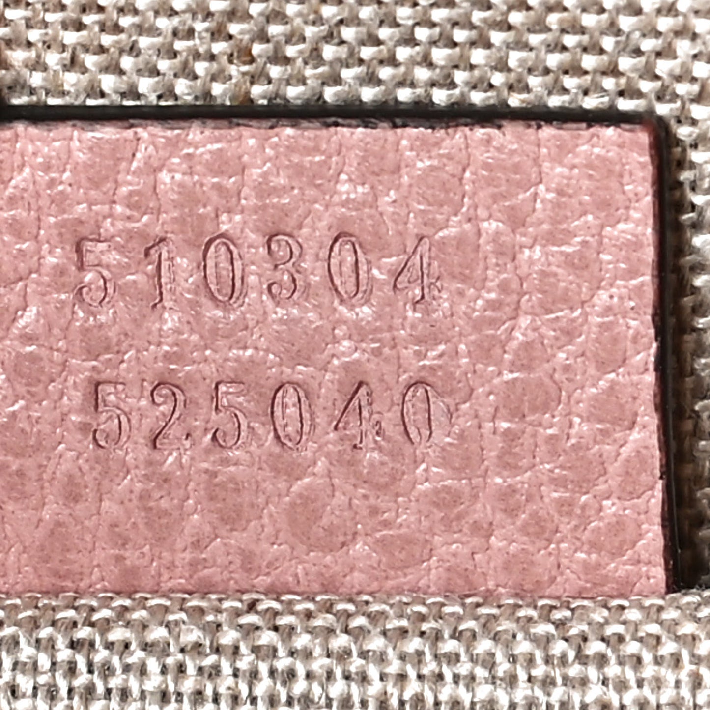 Dollar Calfskin Small Interlocking G Shoulder Bag Soft Pink