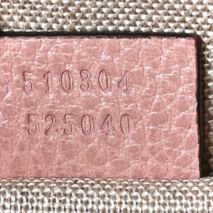 Gucci Dollar Calfskin Small Interlocking G Shoulder Bag Soft Pink 6 of 10