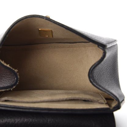 Chloe Grained Lambskin Nano Drew Shoulder Bag Black 5 of 7