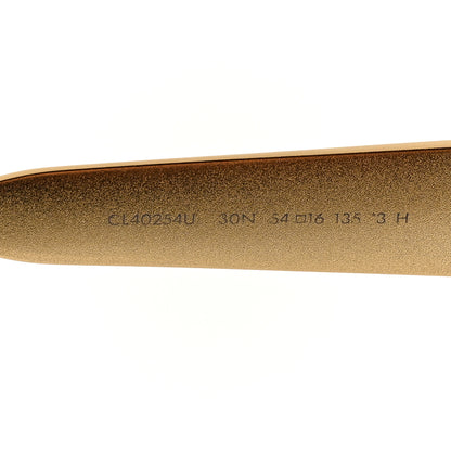 Celine Metal Triomphe 02 Sunglasses CL40254U Gold Green 6 of 7