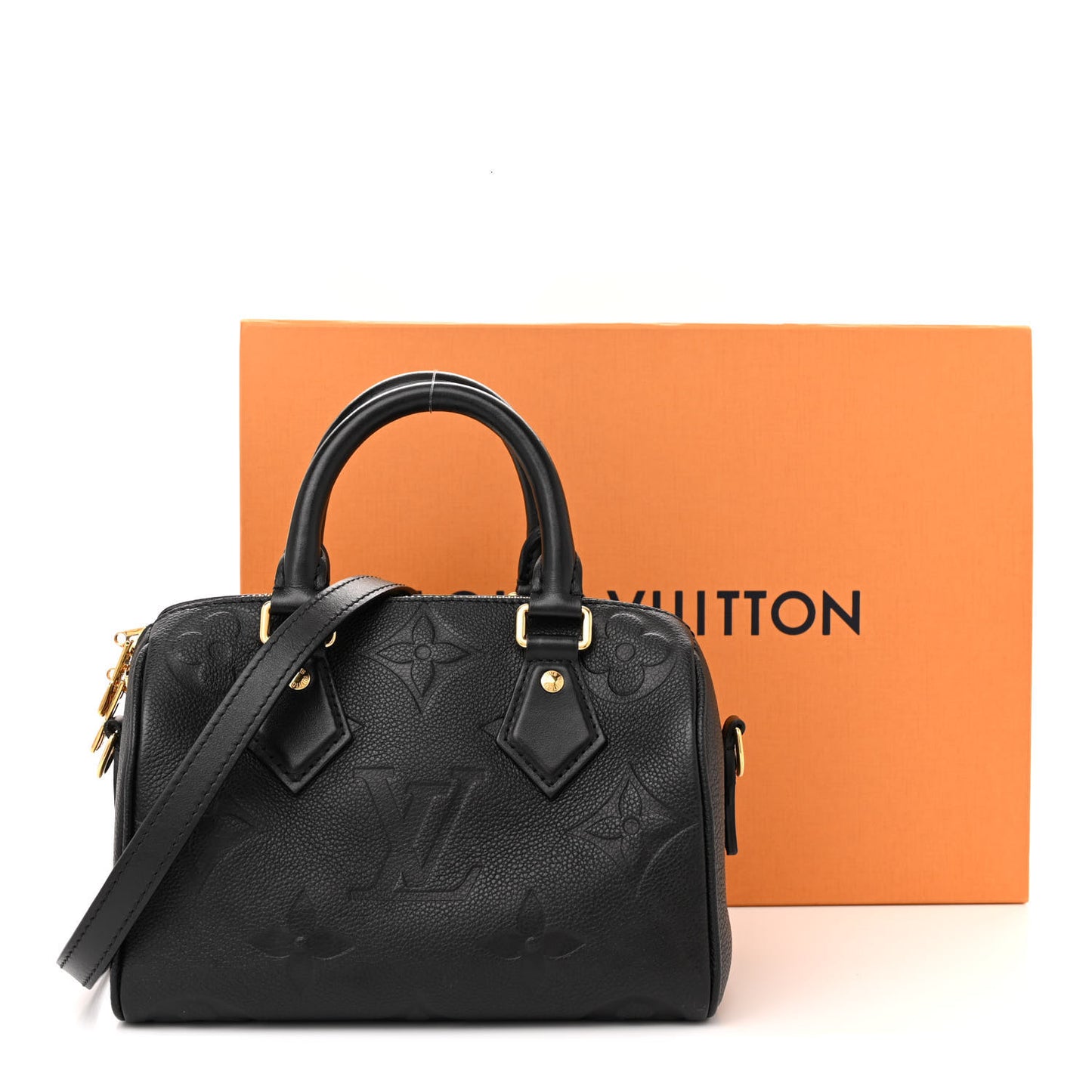 Empreinte Monogram Giant Speedy Bandouliere 20 Black