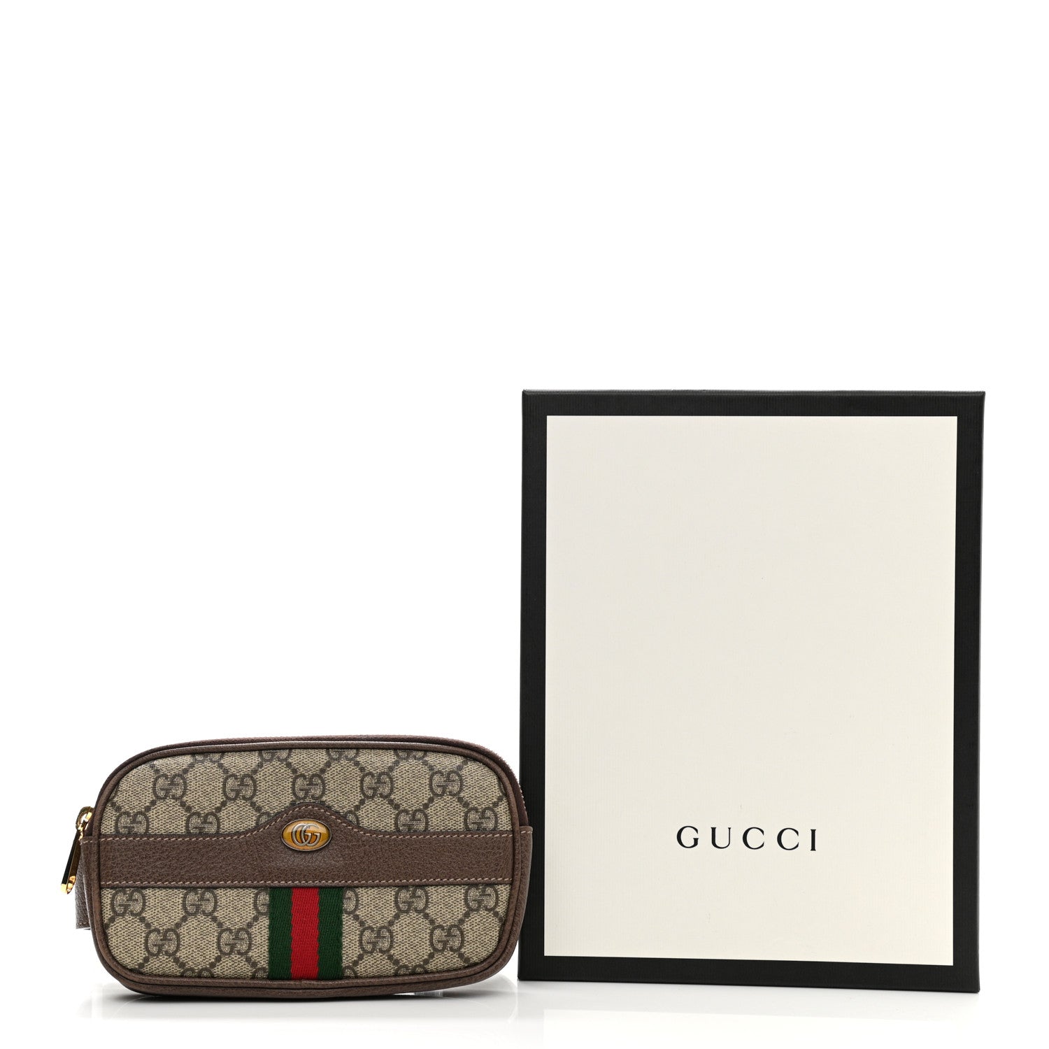 Gucci GG Supreme Monogram Ophidia Belted iPhone Case 90 36 Dark Brown 11 of 11