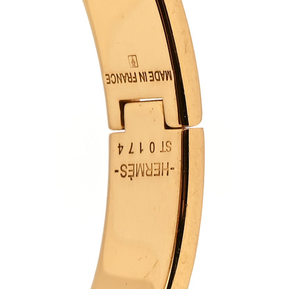 Hermes Enamel Narrow Clic Clac H Bracelet PM Bleu Transat 4 of 5