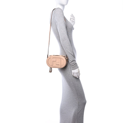 Fendi Vitello Grace Matte O'Lock Mini Camera Case Light Rose 2 of 10