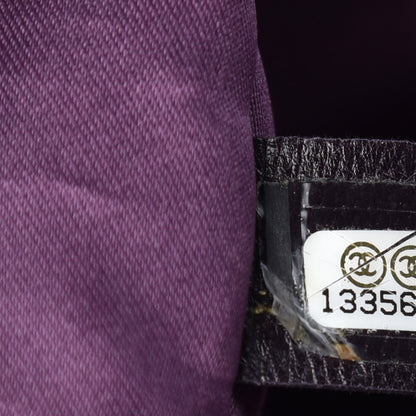 Chanel Glazed Calfskin Large On The Road Tote Purple 8 of 16