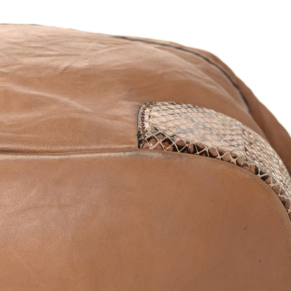 Givenchy Lambskin Python Trim Medium Nightingale 22 of 24
