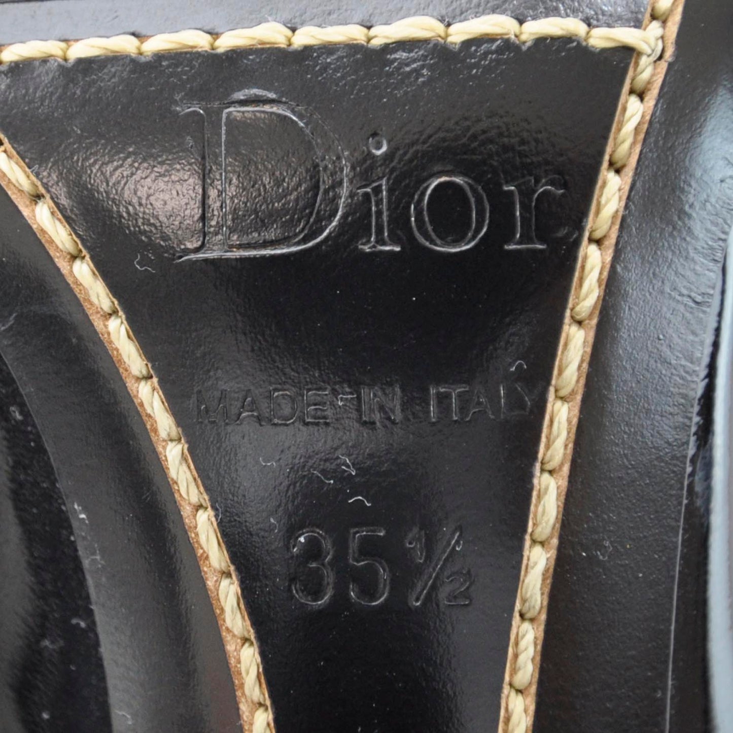 Patent Leather Heels 35.5 Black