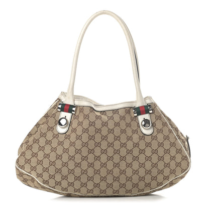 Gucci Monogram Match Ball Shoulder Bag White 1 of 15
