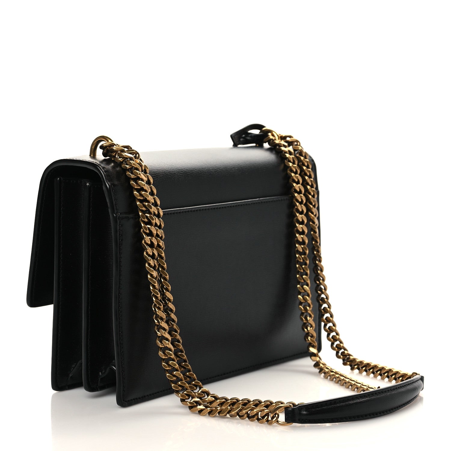 Saint Laurent Calfskin Medium Monogram Sunset Black 3 of 6