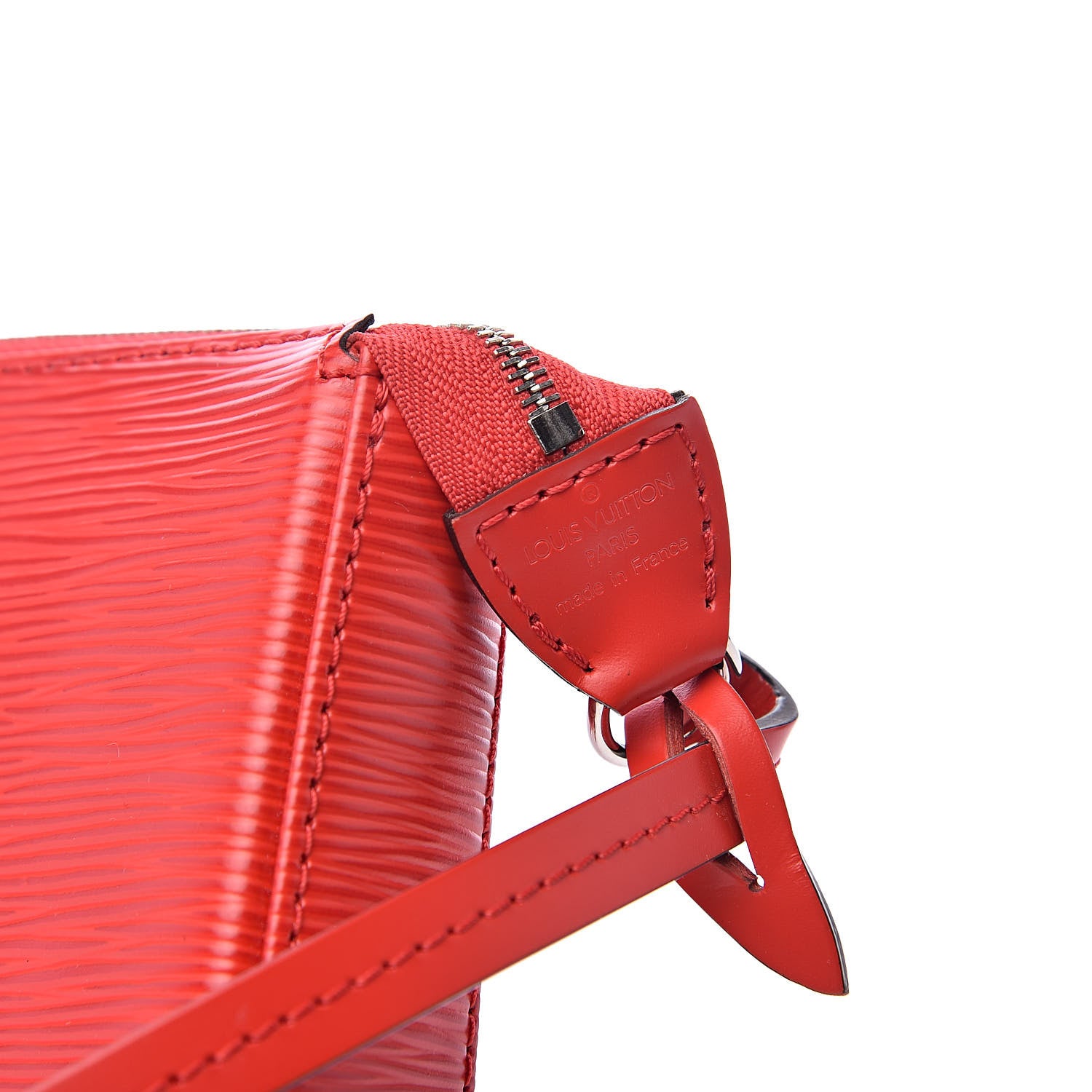Louis Vuitton Epi Pochette Accessories NM Coquelicot 7 of 9