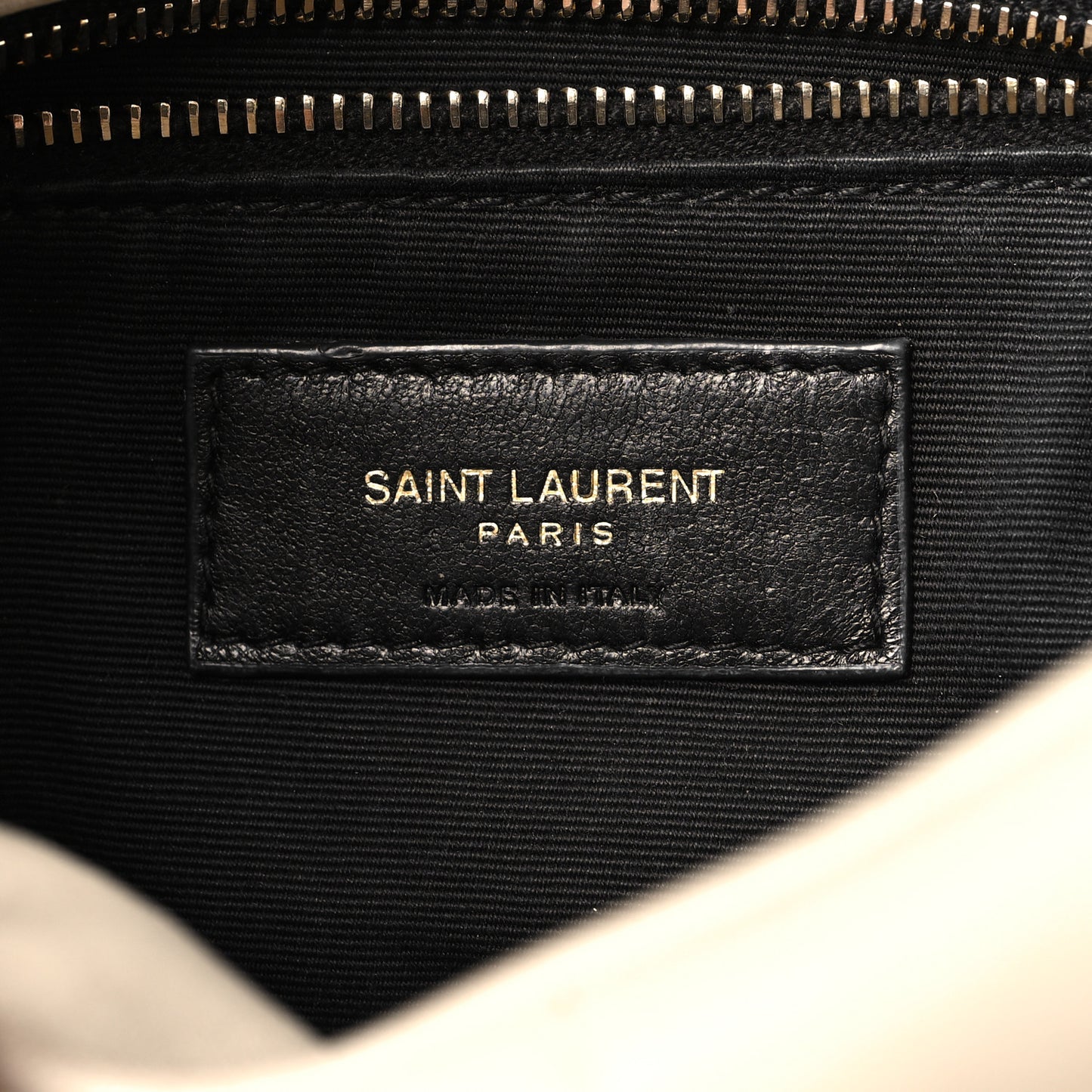 Lambskin Quilted Small Loulou Puffer Monogram Chain Satchel Blanc Vintage