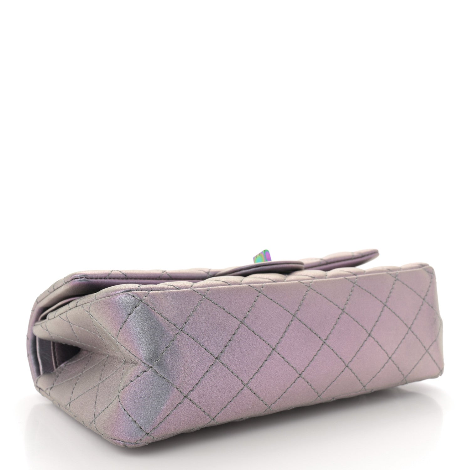 Chanel Iridescent Lambskin Quilted 2.55 Reissue 225 Flap Light Purple 4 of 13
