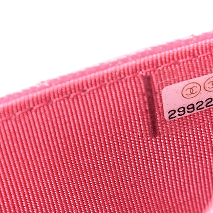 Chanel Caviar Quilted Wallet on Chain WOC Pink 7 of 11