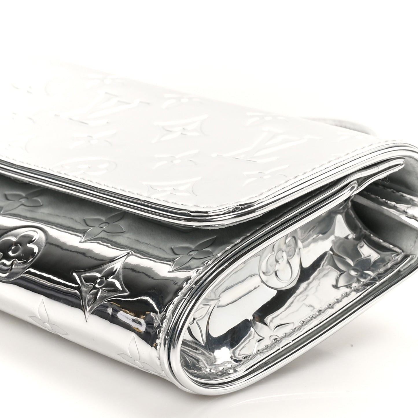 Monogram Miroir Pochette Twin Silver