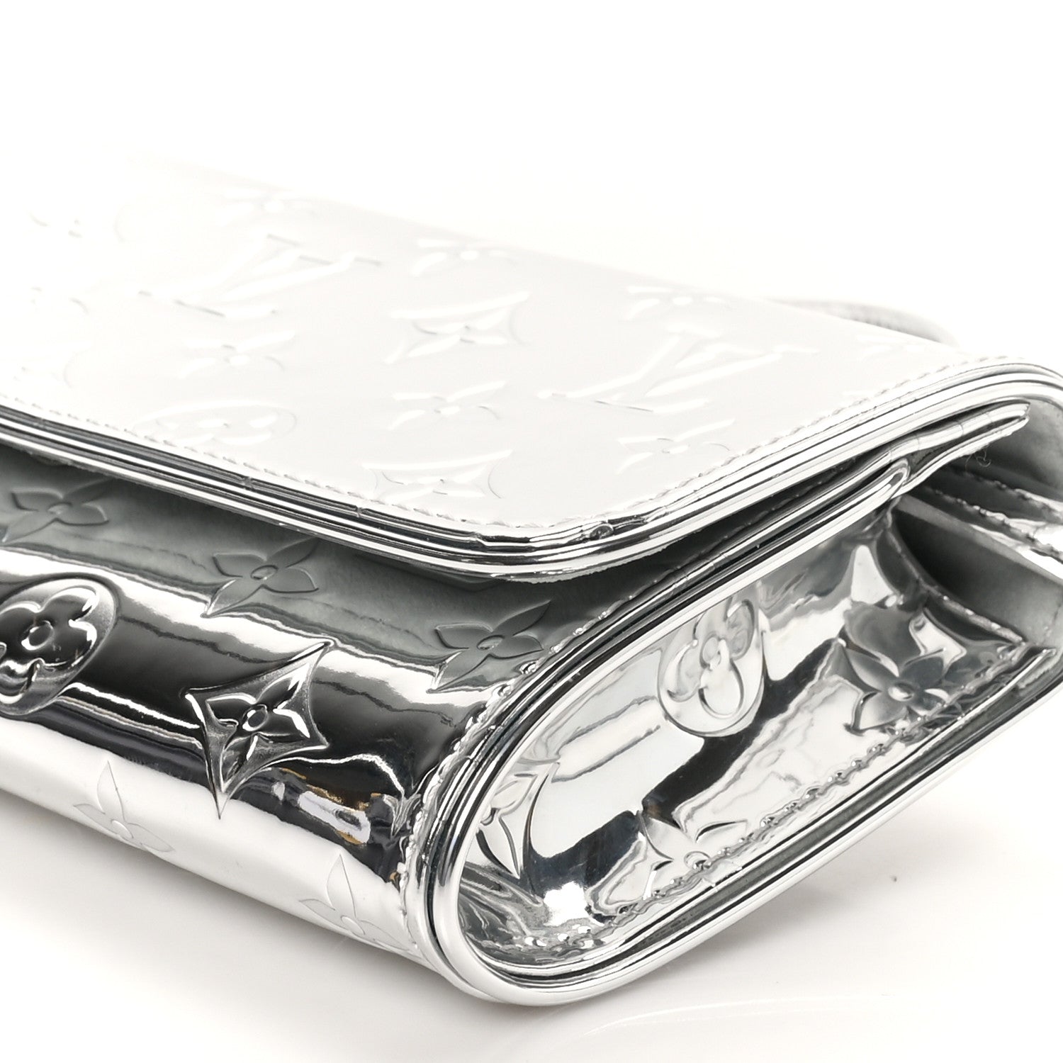 Louis Vuitton Monogram Miroir Pochette Twin Silver 9 of 9