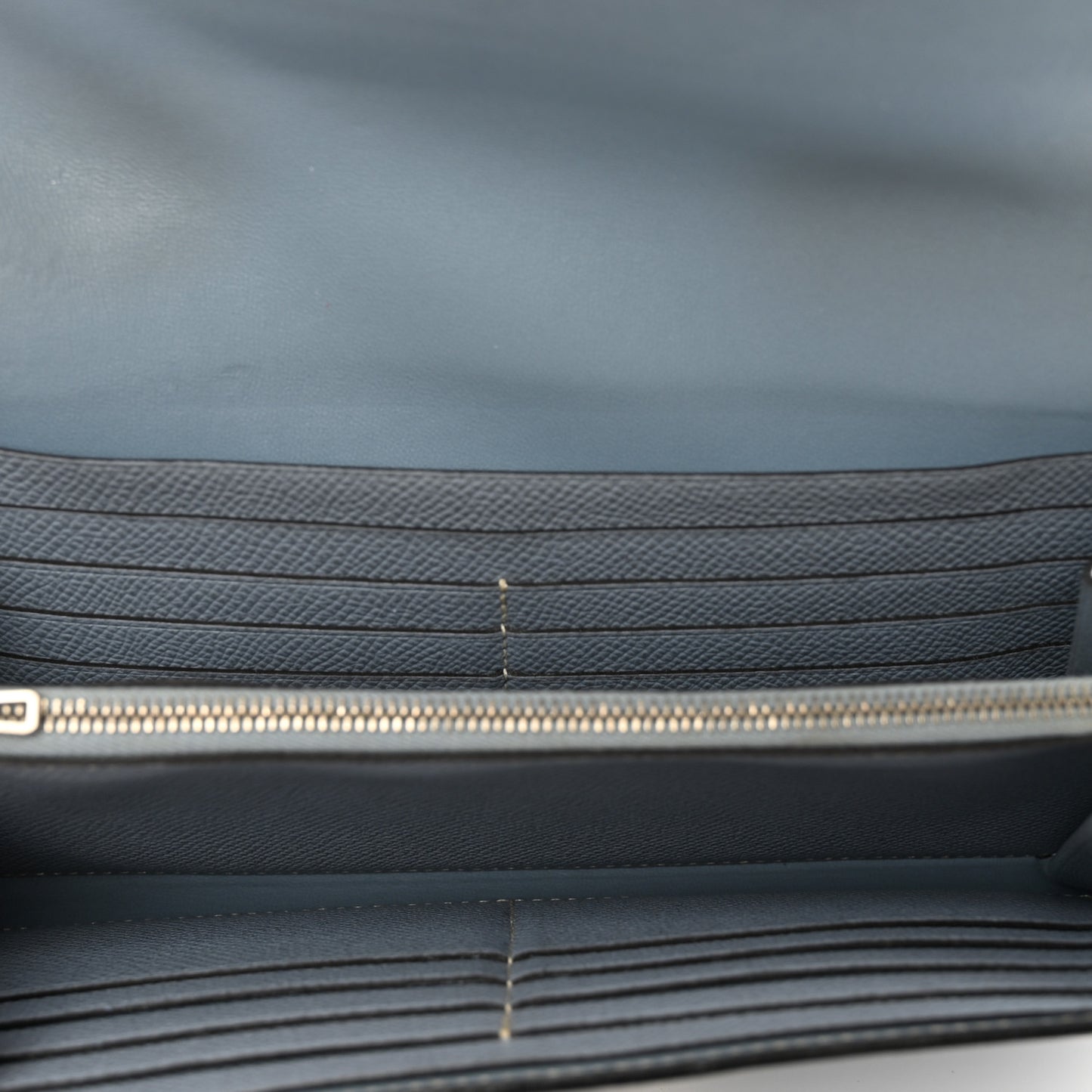 Epsom Constance Long Wallet Bleu Lin