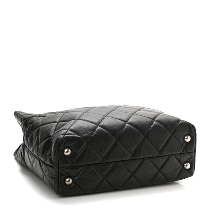 Chanel Aged Calfskin Quilted Reissue 2.55 Tote Black 3 of 9
