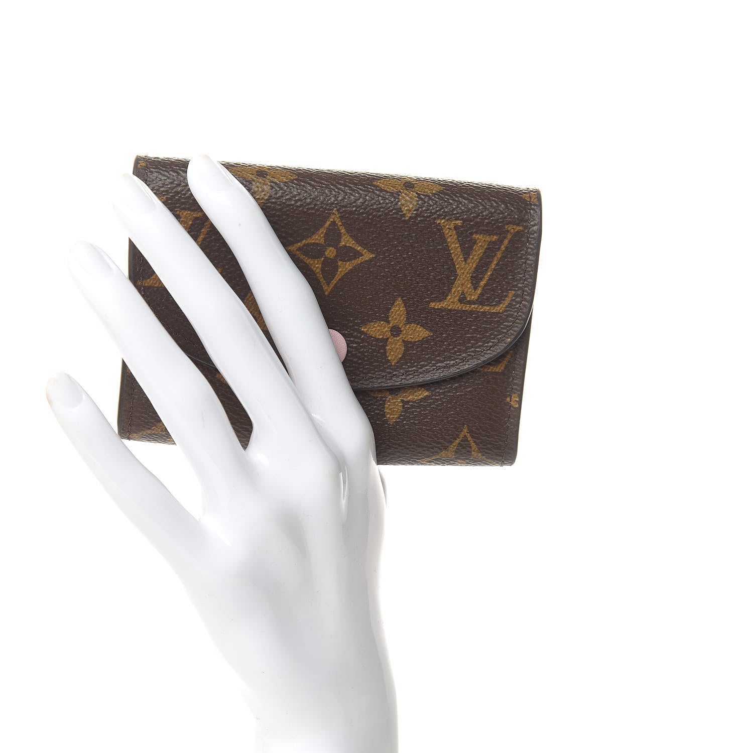 Louis Vuitton Monogram Rosalie Coin Purse Rose Ballerine 2 of 8