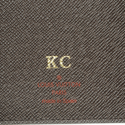 Louis Vuitton Damier Ebene Desk Agenda Cover 6 of 6