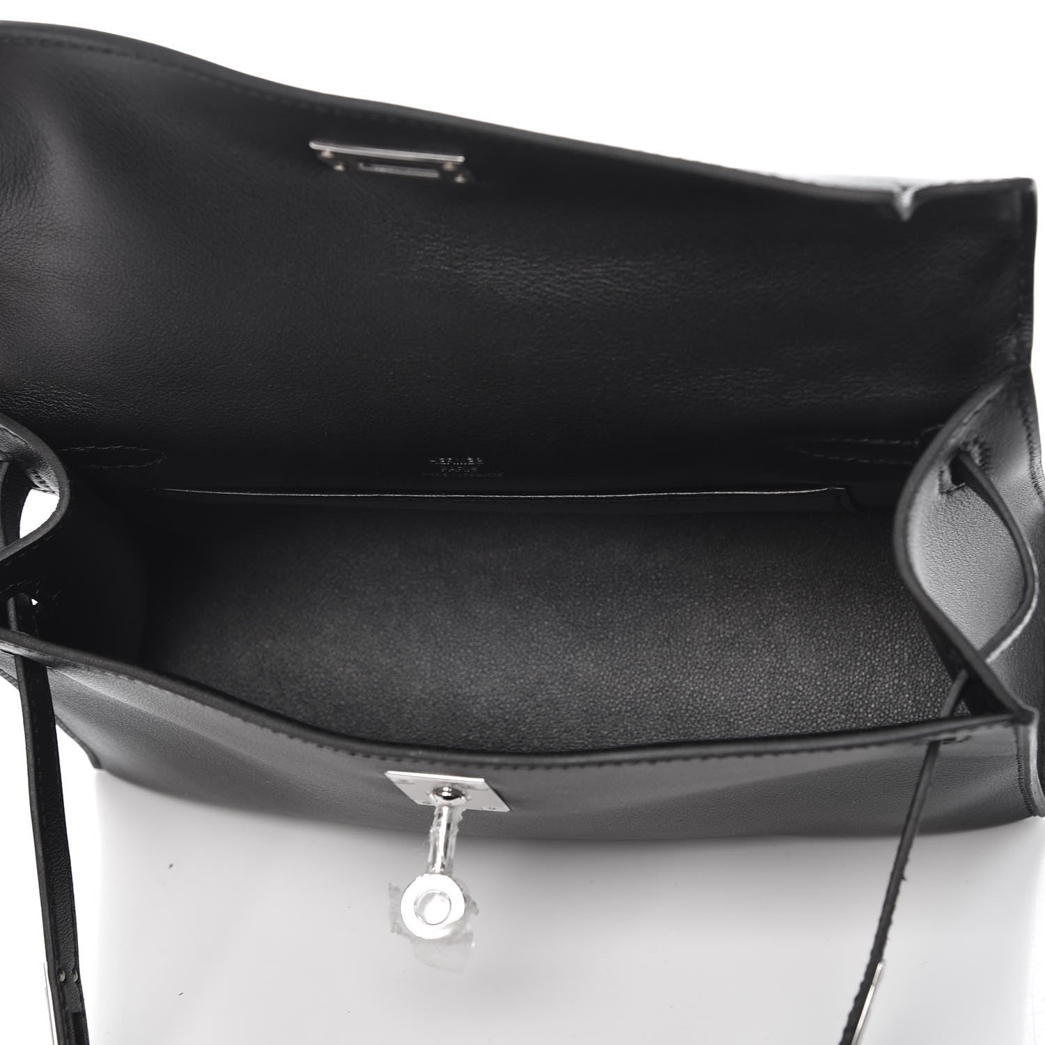 Hermes Swift Kelly Pochette Clutch Black 5 of 25