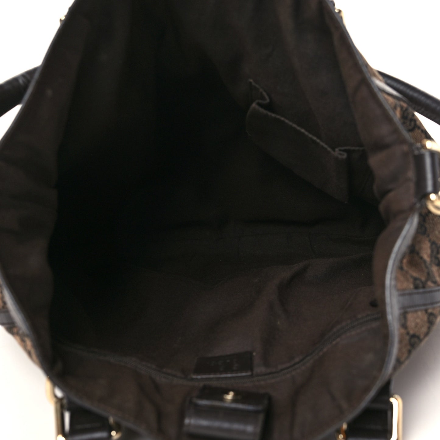 Monogram Medium Abbey Convertible Tote Dark Brown
