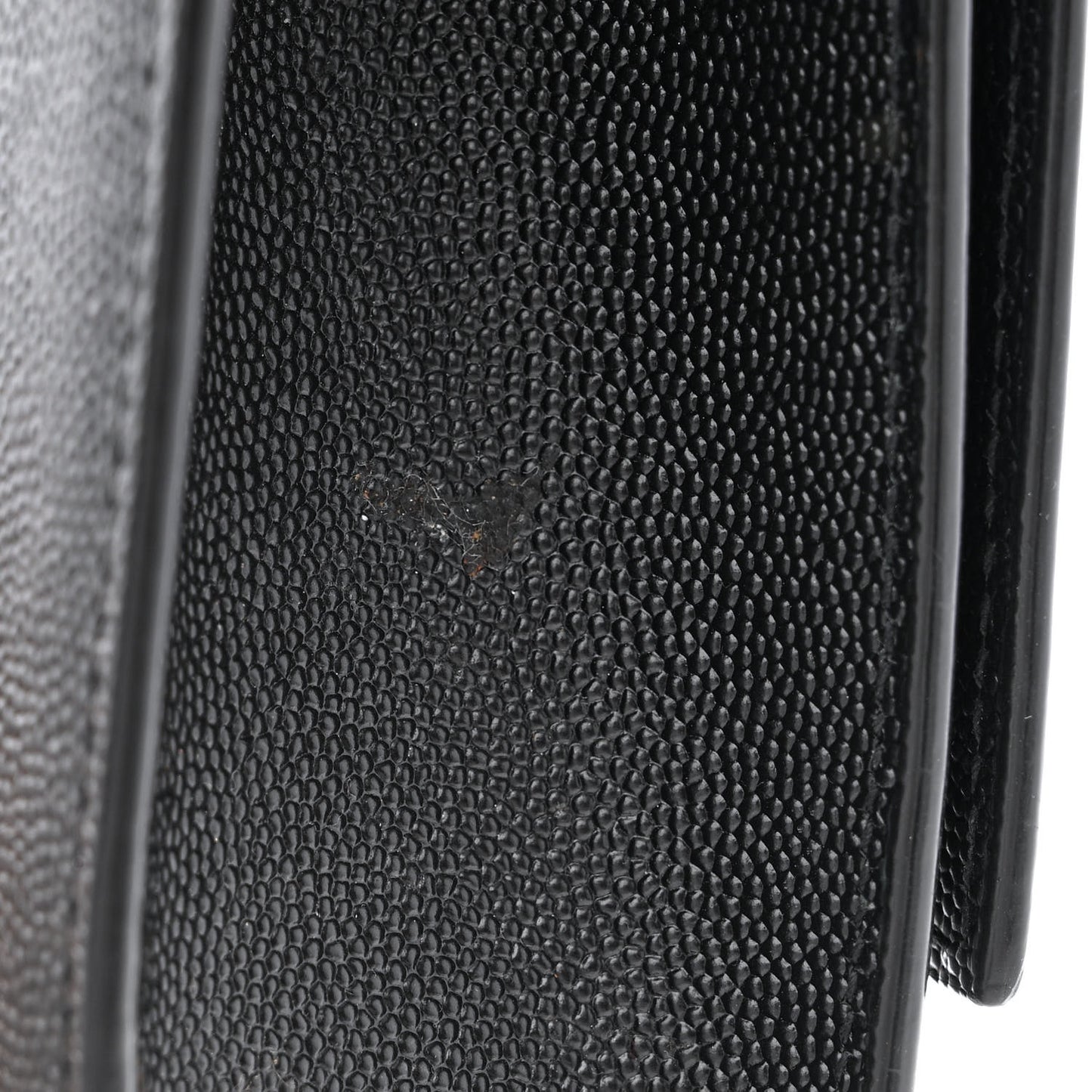 Grain De Poudre Medium Classic Monogram Kate Satchel Black