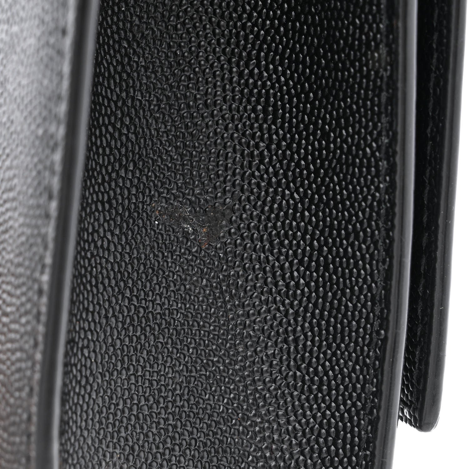 Saint Laurent Grain De Poudre Medium Classic Monogram Kate Satchel Black 11 of 12