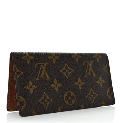 Louis Vuitton Monogram Simple Checkbook Holder Wallet Cover 3 of 7
