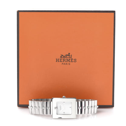 Hermes Stainless Steel 22mm Belt Quartz Watch 7 of 7