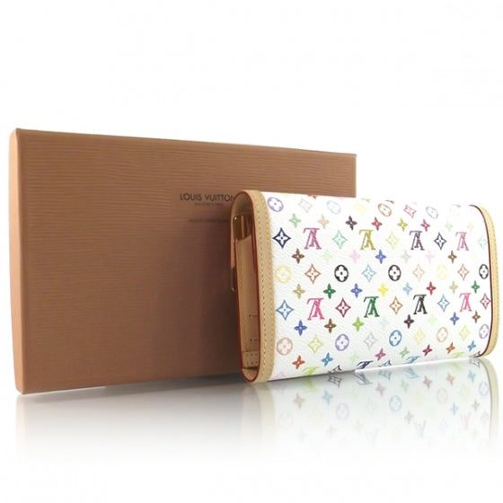 Monogram Multicolor Porte Tresor International Wallet White
