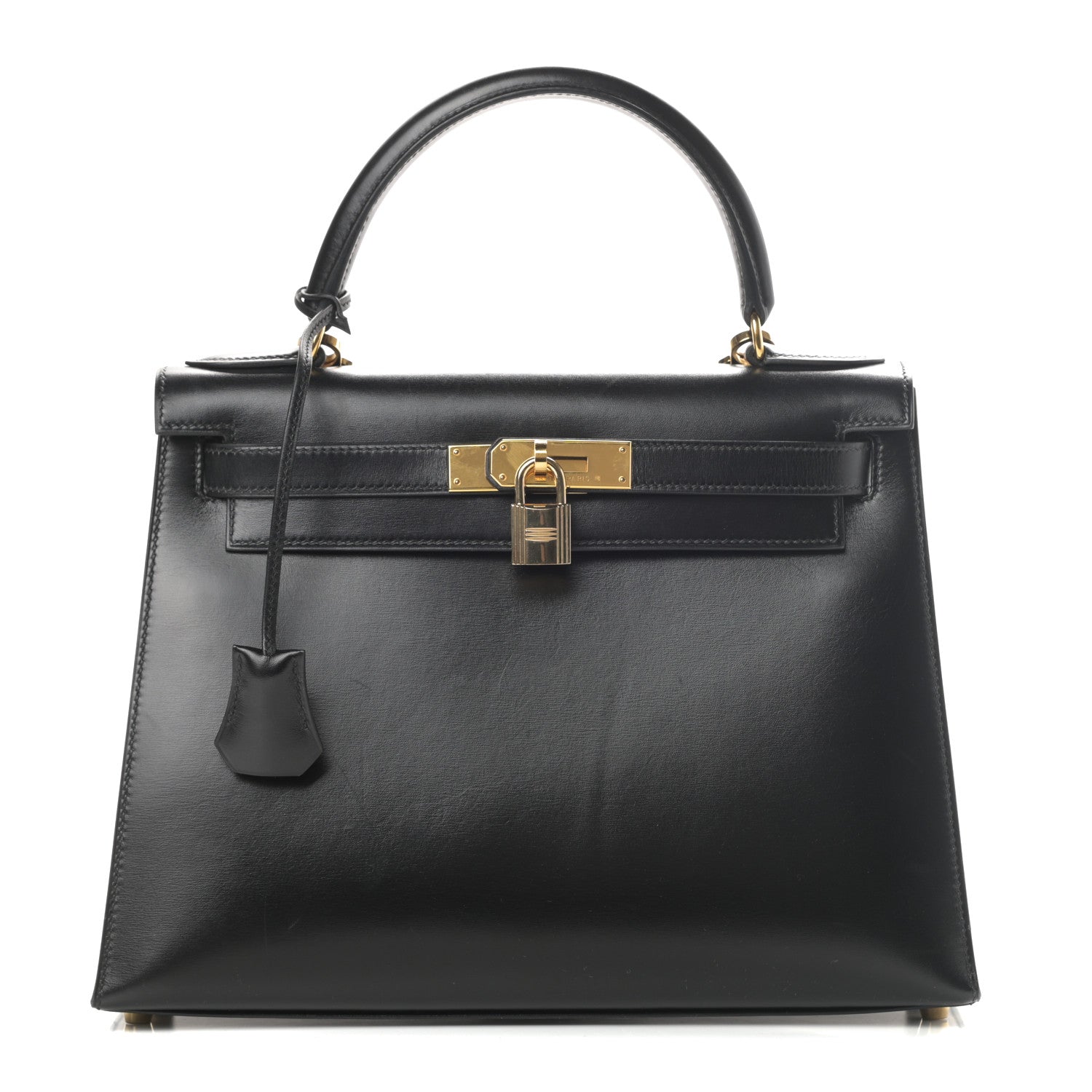 Hermes Box Kelly Sellier 28 Black 1 of 15