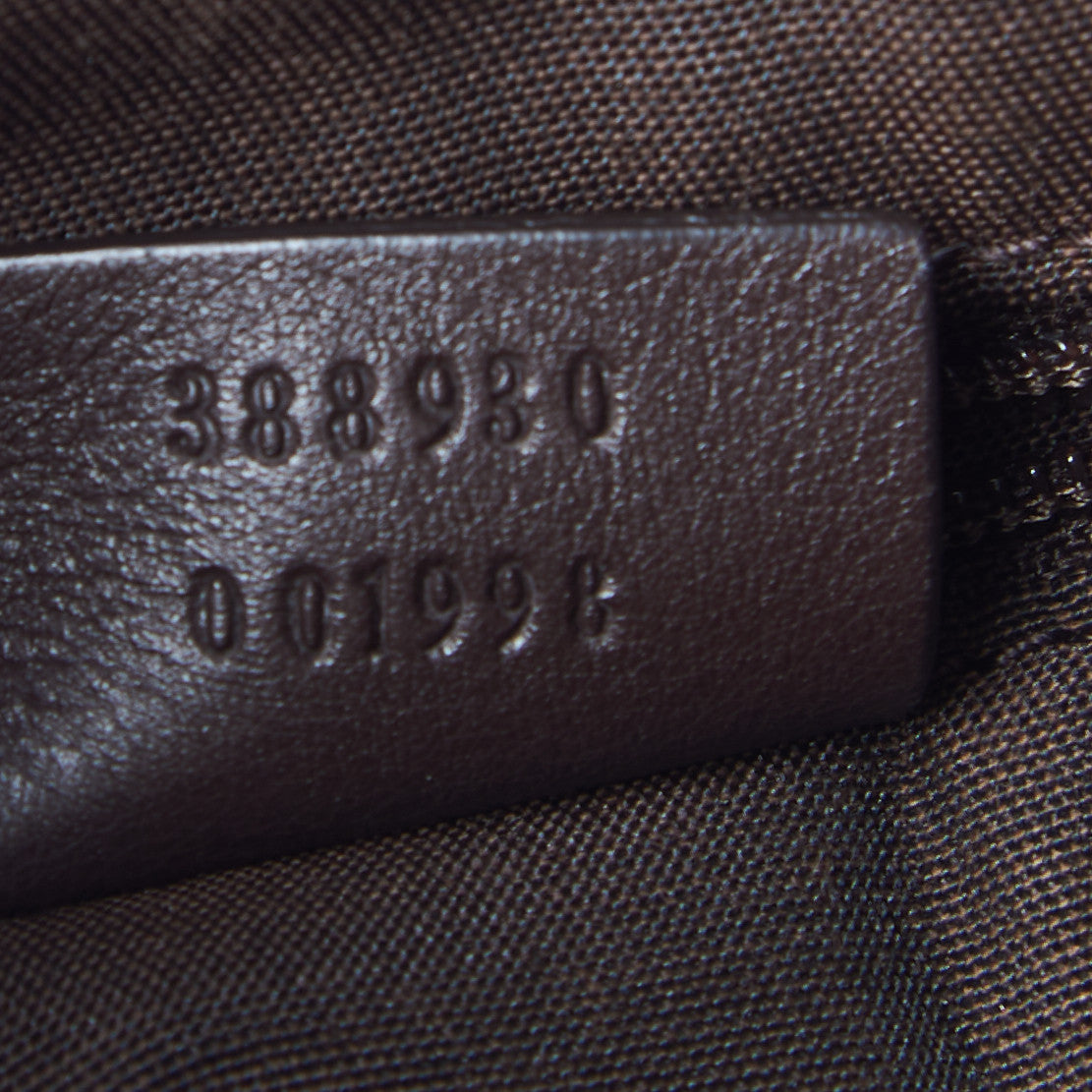 Monogram Messenger Bag Dark Brown