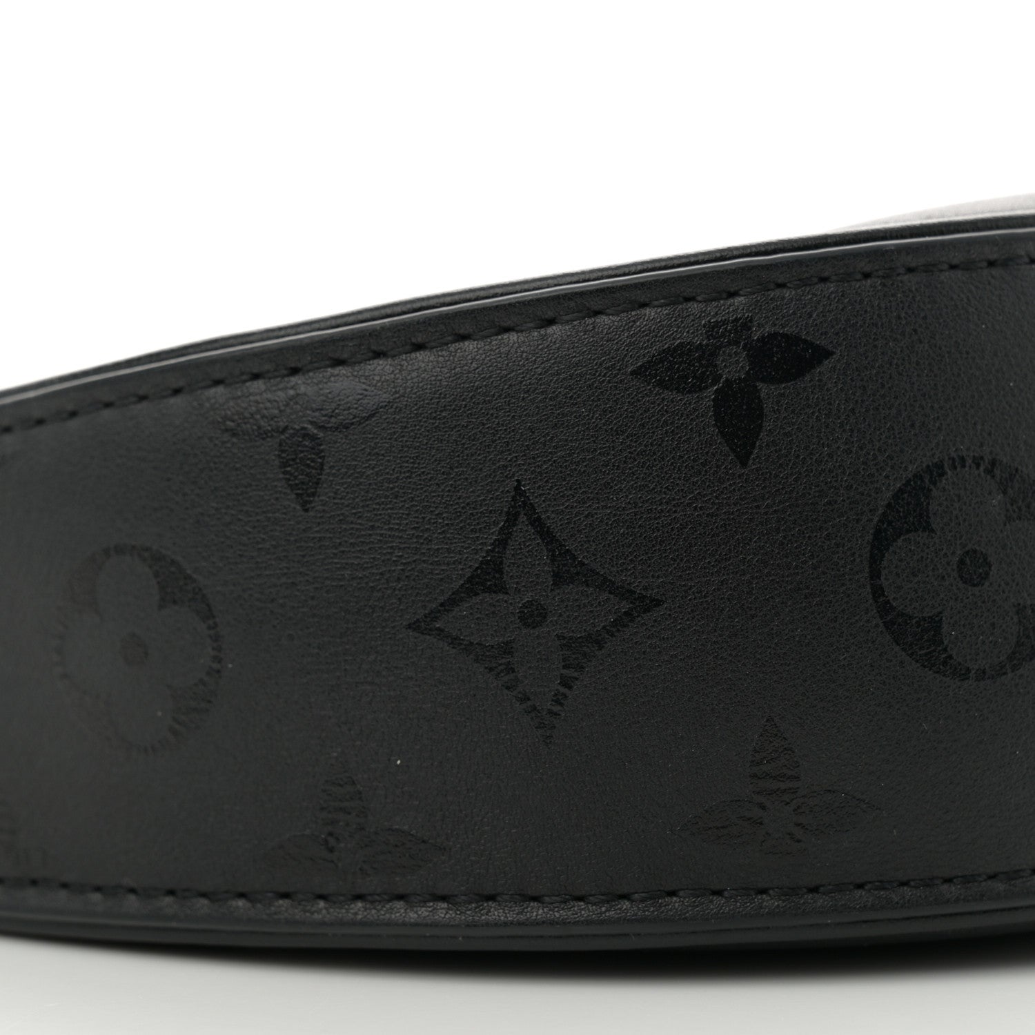 Louis Vuitton Calfskin Monogram Loop H27 Black 8 of 10