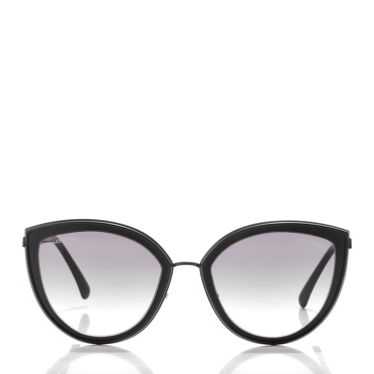 Cat Eye Sunglasses 4222 Black