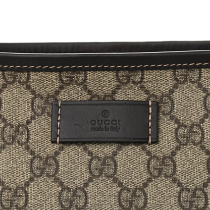 Gucci GG Supreme Monogram Small Joy Tote Dark Brown 8 of 10