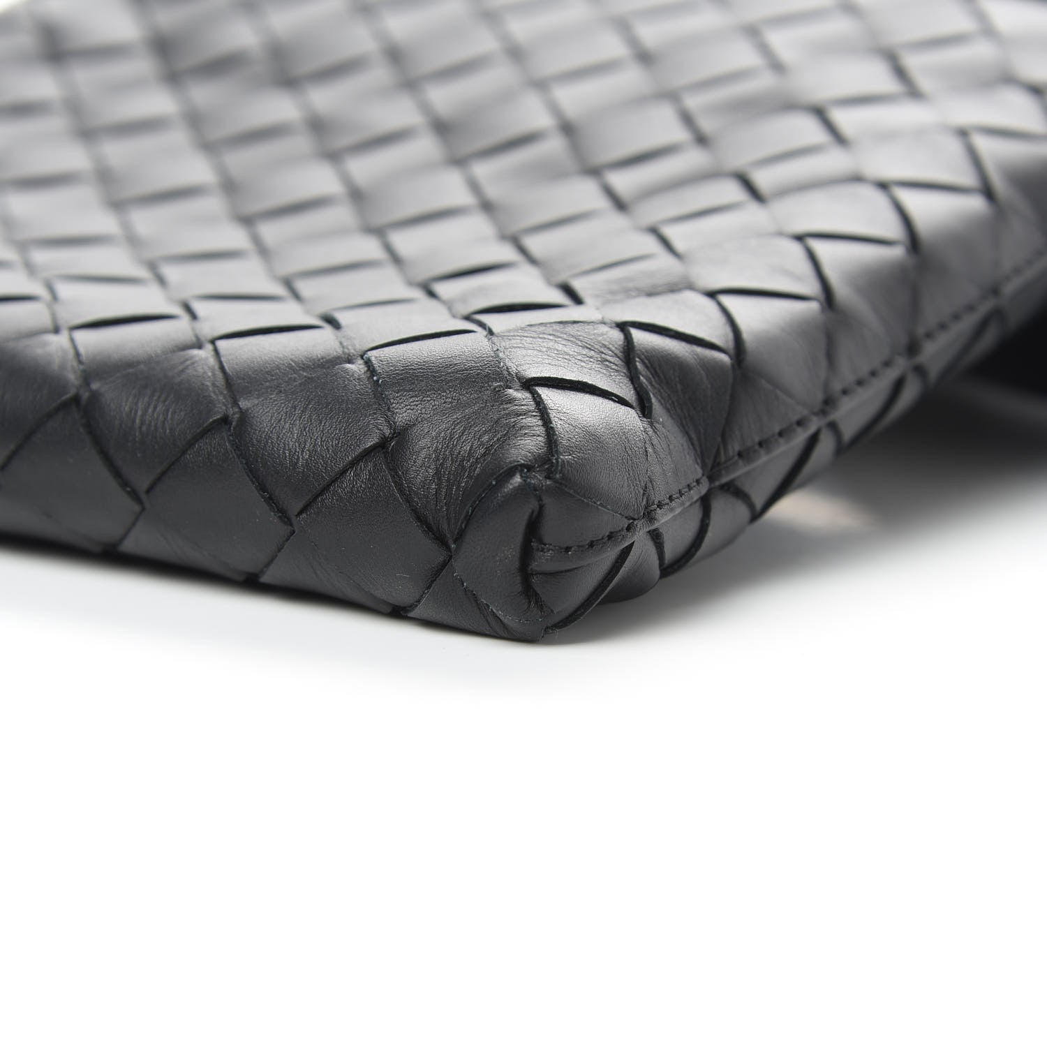 Bottega Veneta Nappa Intrecciato Messenger Black 9 of 10