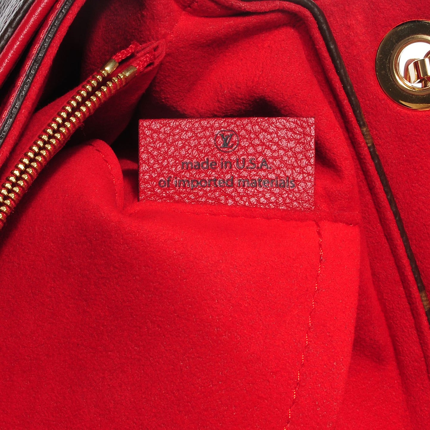 Monogram Pallas Chain Cherry