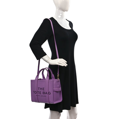 Marc Jacobs Grained Calfskin Small The Tote Bag Regal Orchid 2 of 14