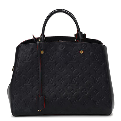 Louis Vuitton Empreinte Montaigne GM Marine Rouge 1 of 12