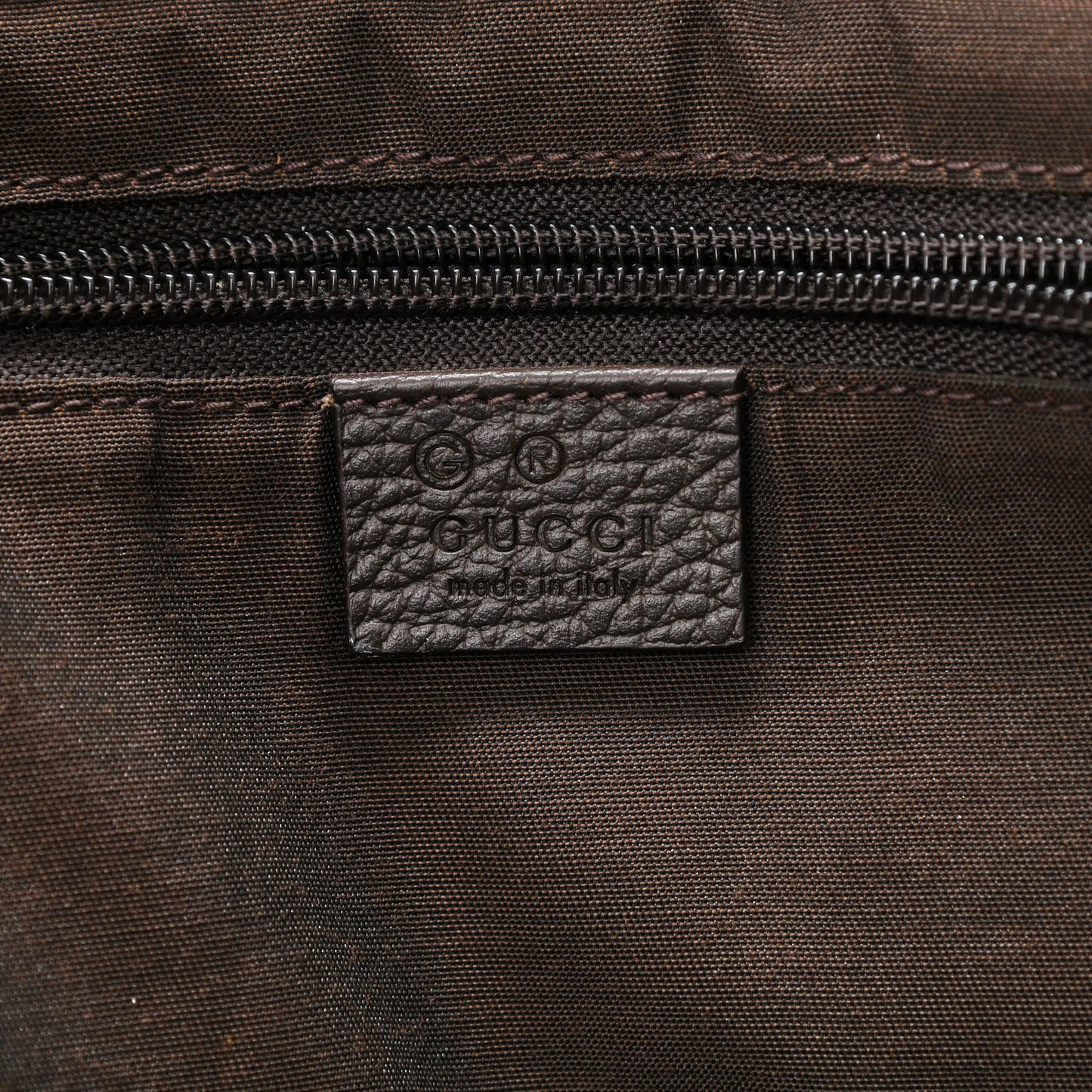 GG Monogram Large Joy Tote Bag Dark Brown