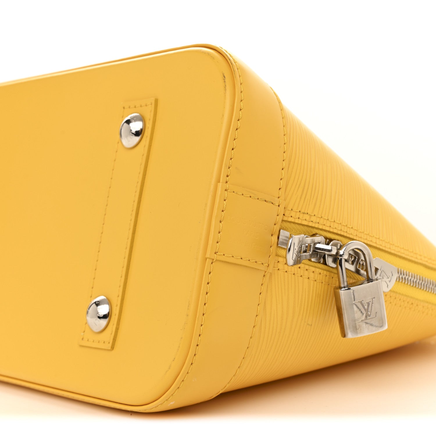 Louis Vuitton Epi Alma PM Citron 9 of 13