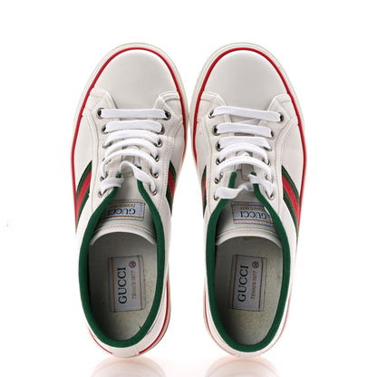 Gucci Canvas Web Womens 1977 Tennis Sneakers 38 White 2 of 8